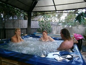 Bain à remous extérieur