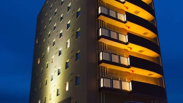 Front of property – evening/night