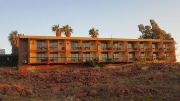 Front of property – evening/night