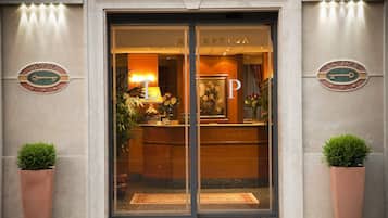 Ingresso della struttura