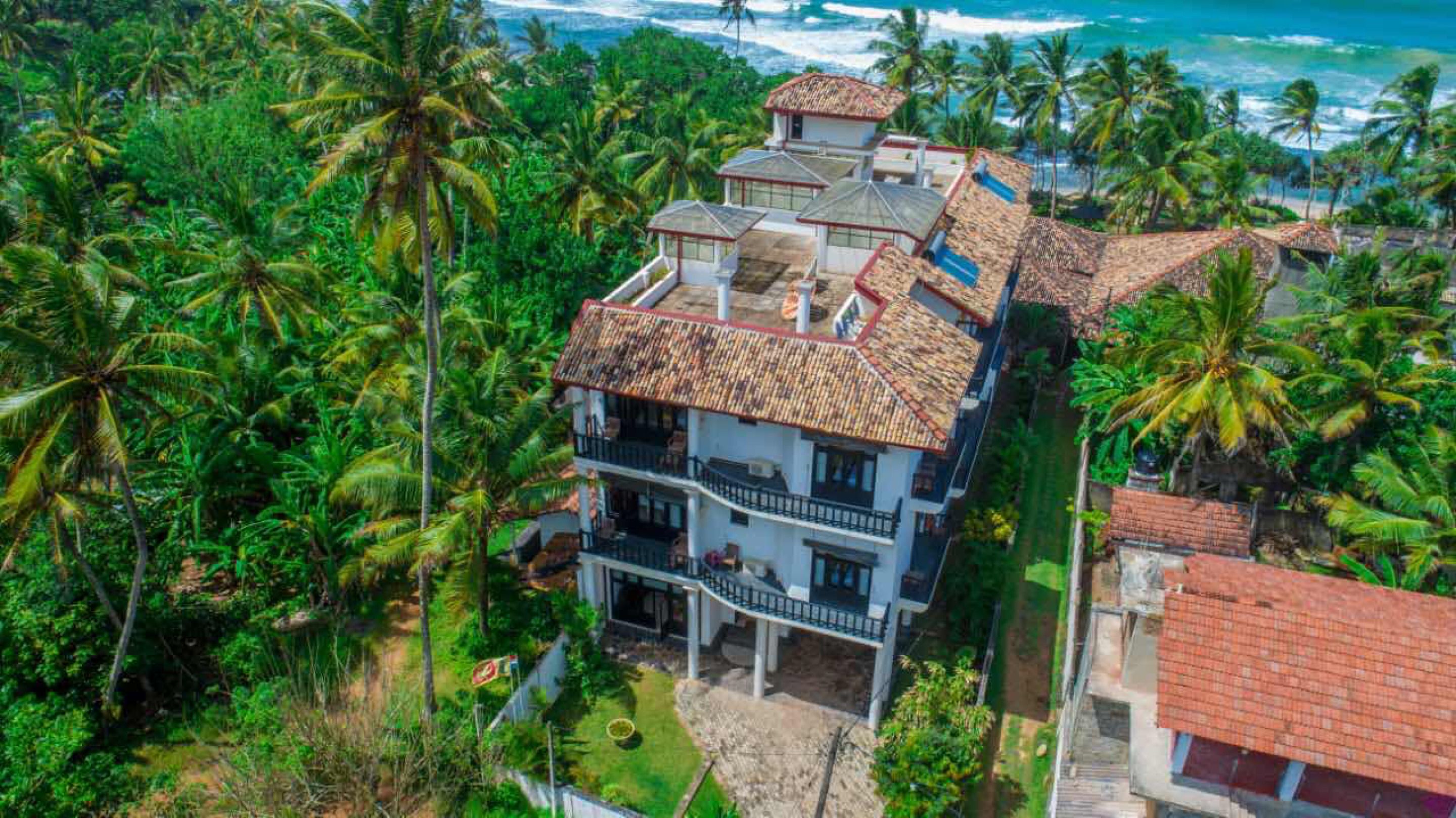 Fassade der Unterkunft