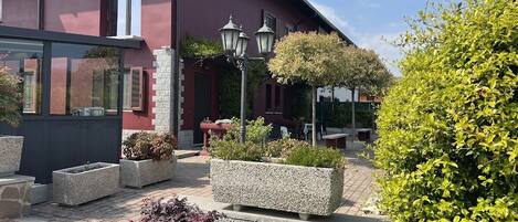 Façade de l’hébergement