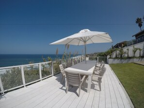 Vista a la playa o al mar