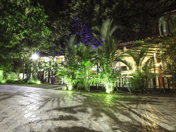 Voorkant van accommodatie