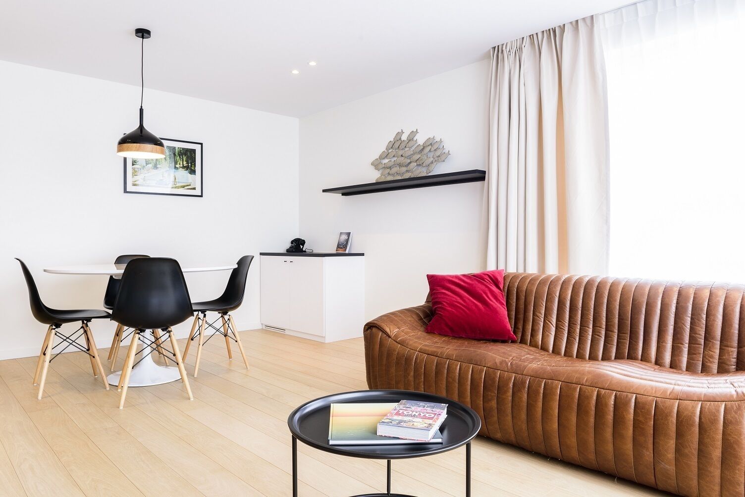 design apartment, 2 bedrooms | living area | flat-screen tv