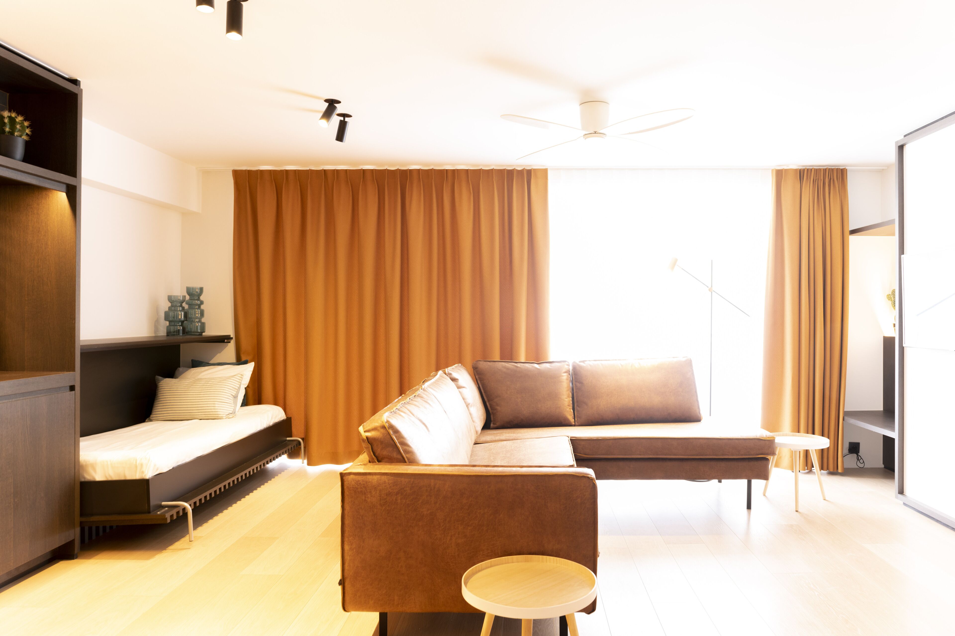 design apartment, 2 bedrooms | living area | flat-screen tv