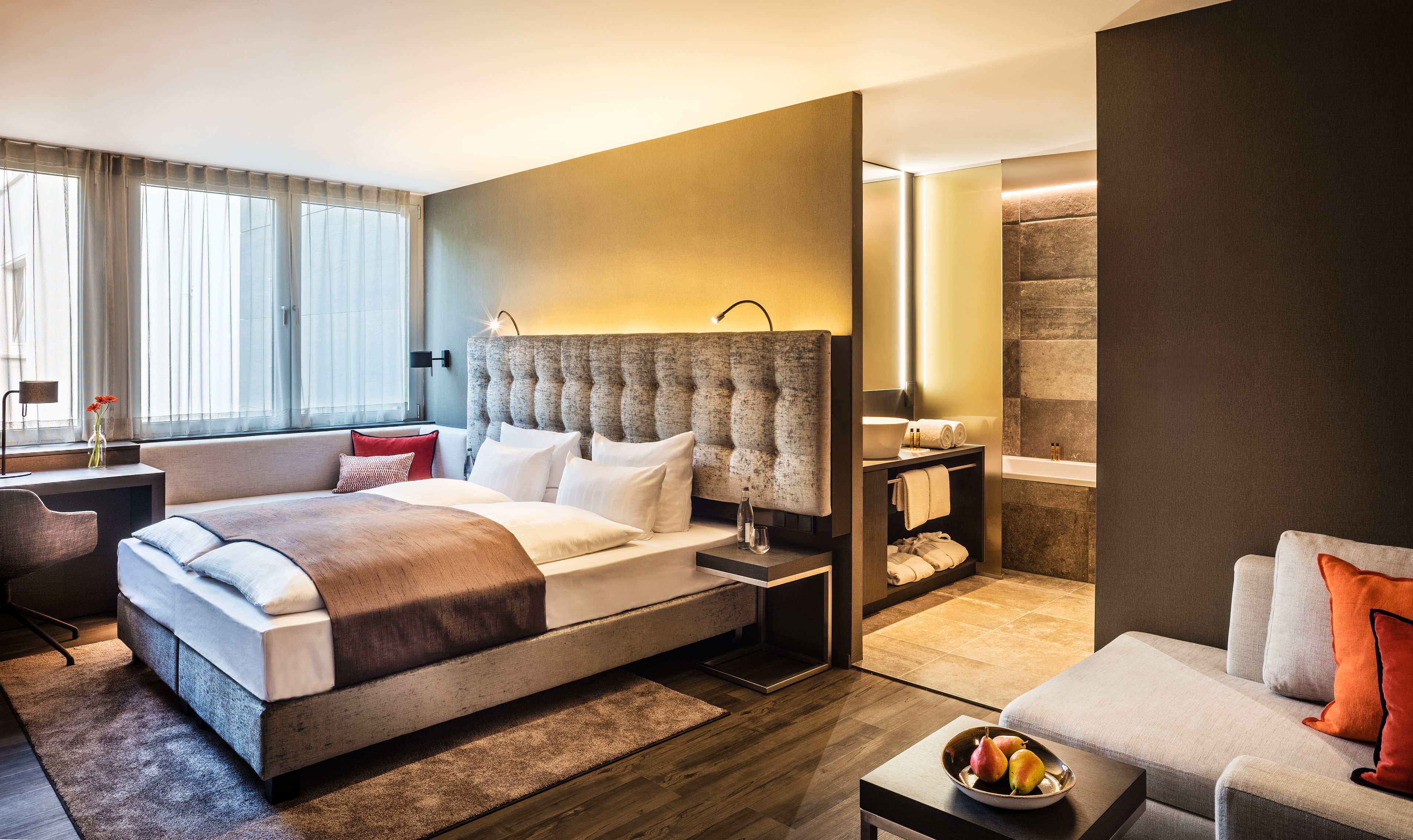 superior double room | premium bedding, in-room safe, desk, laptop workspace