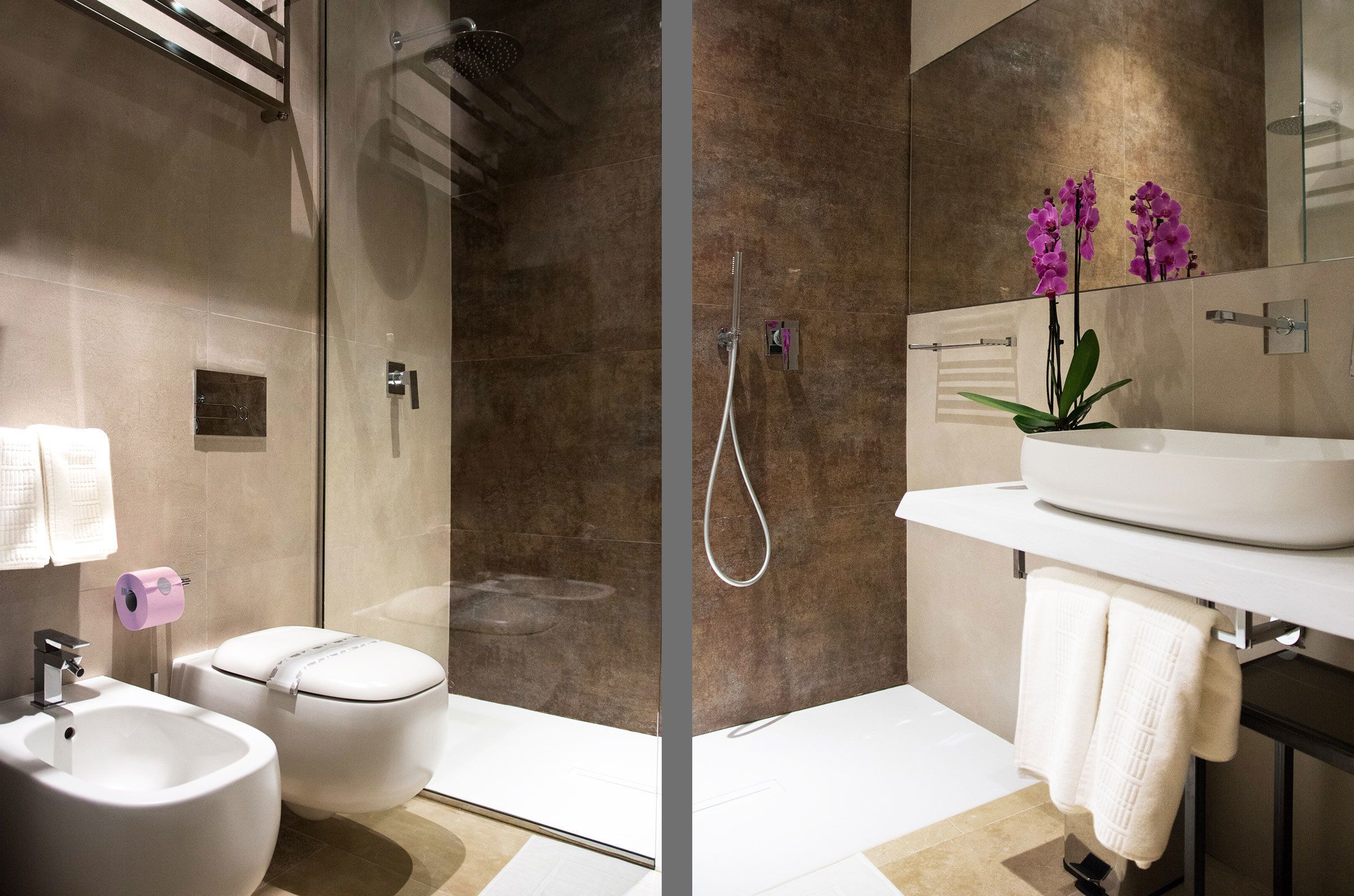 华丽套房 (3 ) | 浴室 | 淋浴设施、名牌洗护用品、吹风机、拖鞋