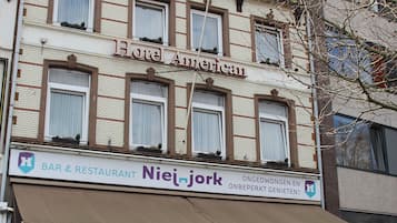 Façade de l’hébergement