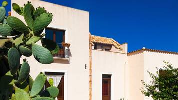 Majoituspaikan julkisivu