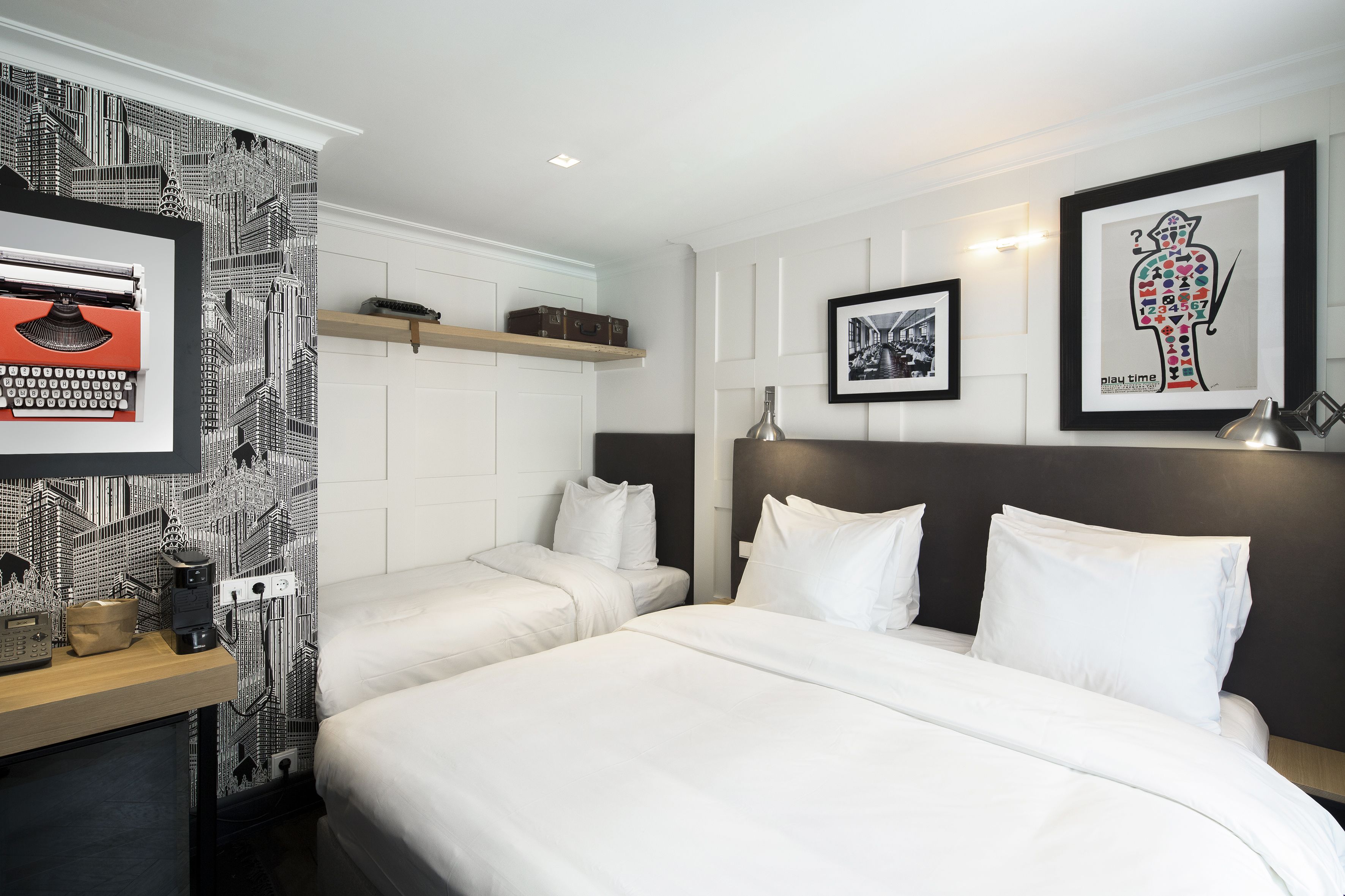 deluxe triple room | premium bedding, down duvets, in-room safe, desk