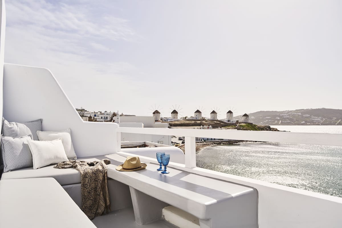 Junior Suite, Sea View (Outdoor Jetted Tub) | Terrace/patio