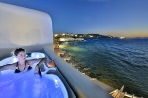 Suite Junior, vue mer (Outdoor Jetted Tub) | Terrasse/Patio
