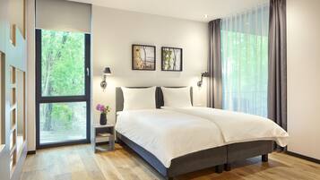 Großes Glueck Waldzauber (Private Sauna) | Premium bedding, in-room safe, blackout drapes, soundproofing