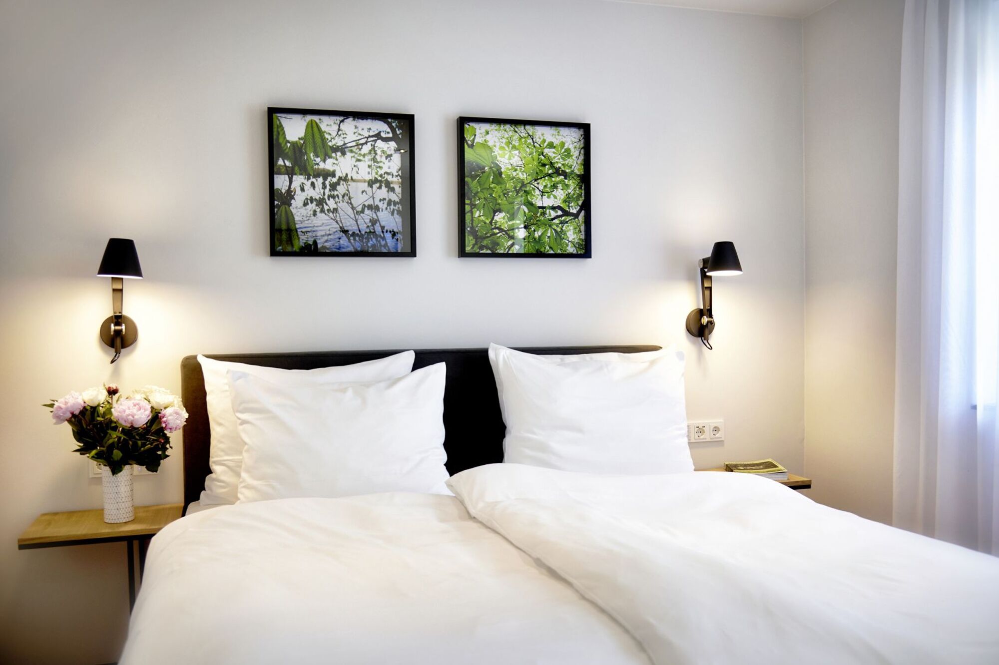 Im Reethus Kleegruen | 高級寝具、セーフティボックス (室内)、遮光カーテン、防音設備