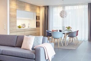 Großes Glueck Kuestenflair (Private Sauna) | Private kitchen