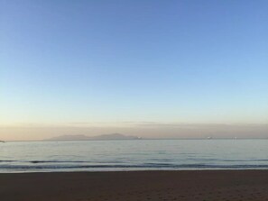 Blick von der Unterkunft