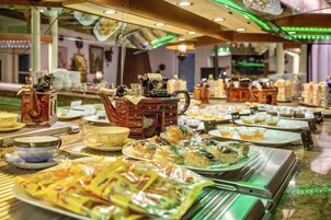 Daily buffet breakfast (EUR 15 per person)