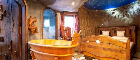 Hypo-allergenic bedding, individually decorated, desk, soundproofing