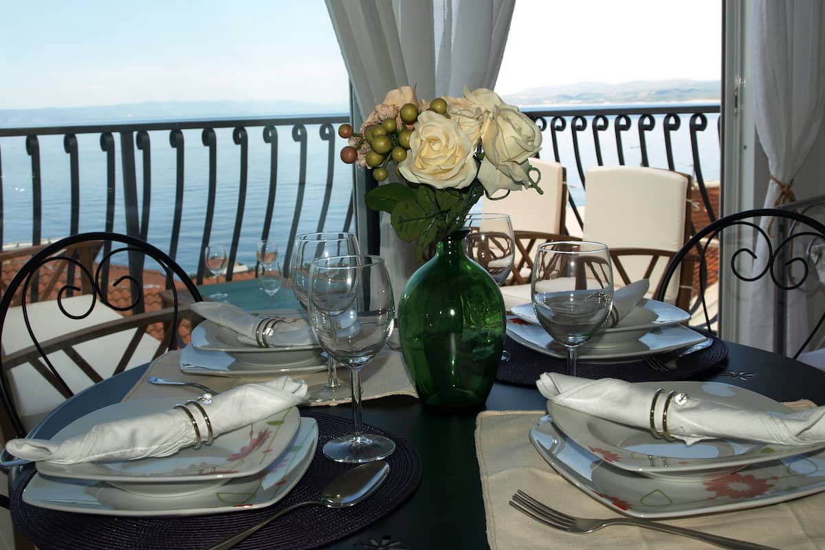 Suite estudio, vista al mar, frente al mar | Vista desde la habitación