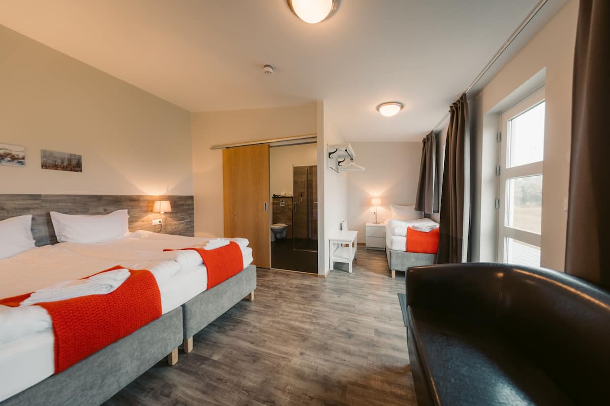 family triple room | 1 bedroom, premium bedding, desk, blackout curtains