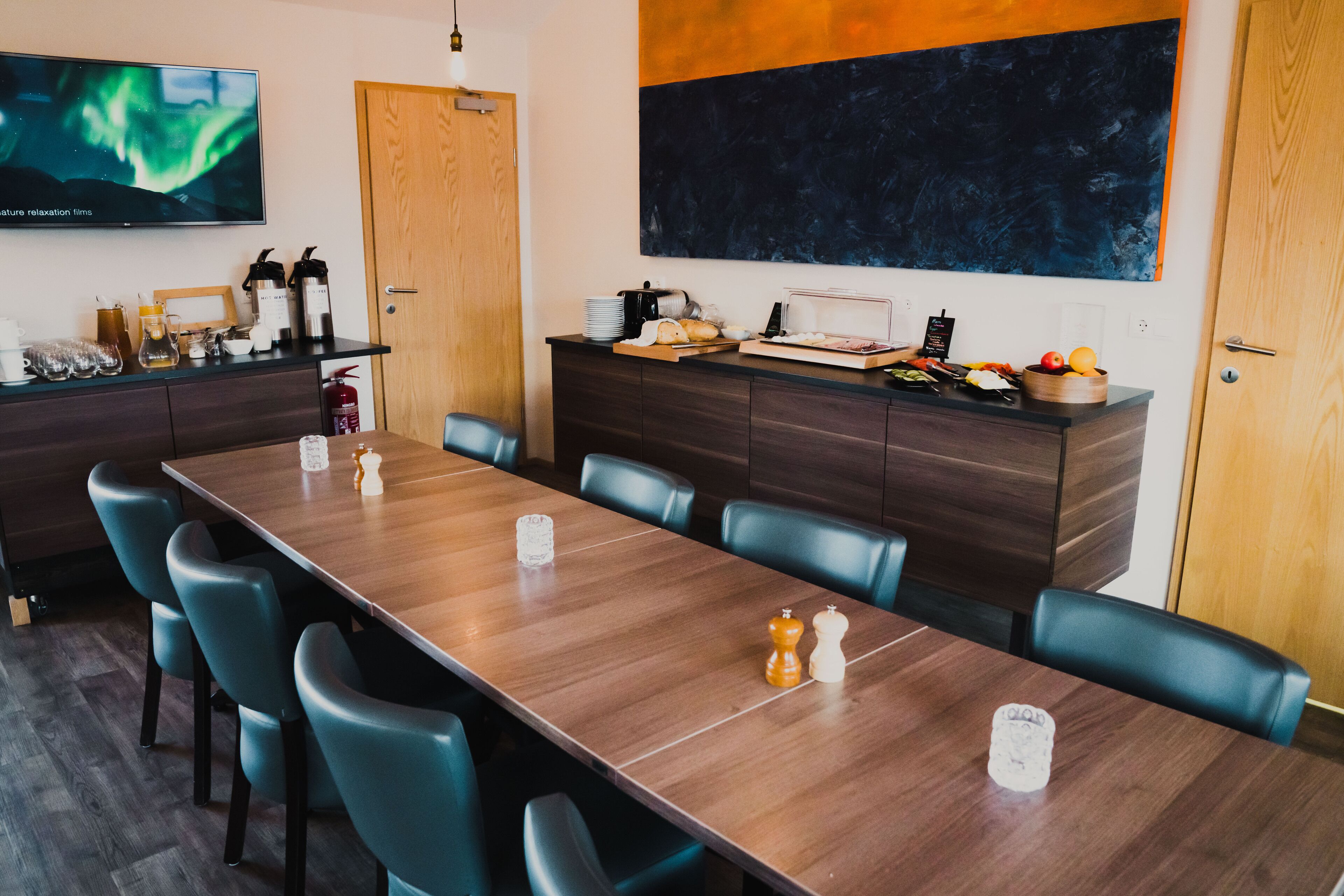 daily buffet breakfast (eur 20 per person)