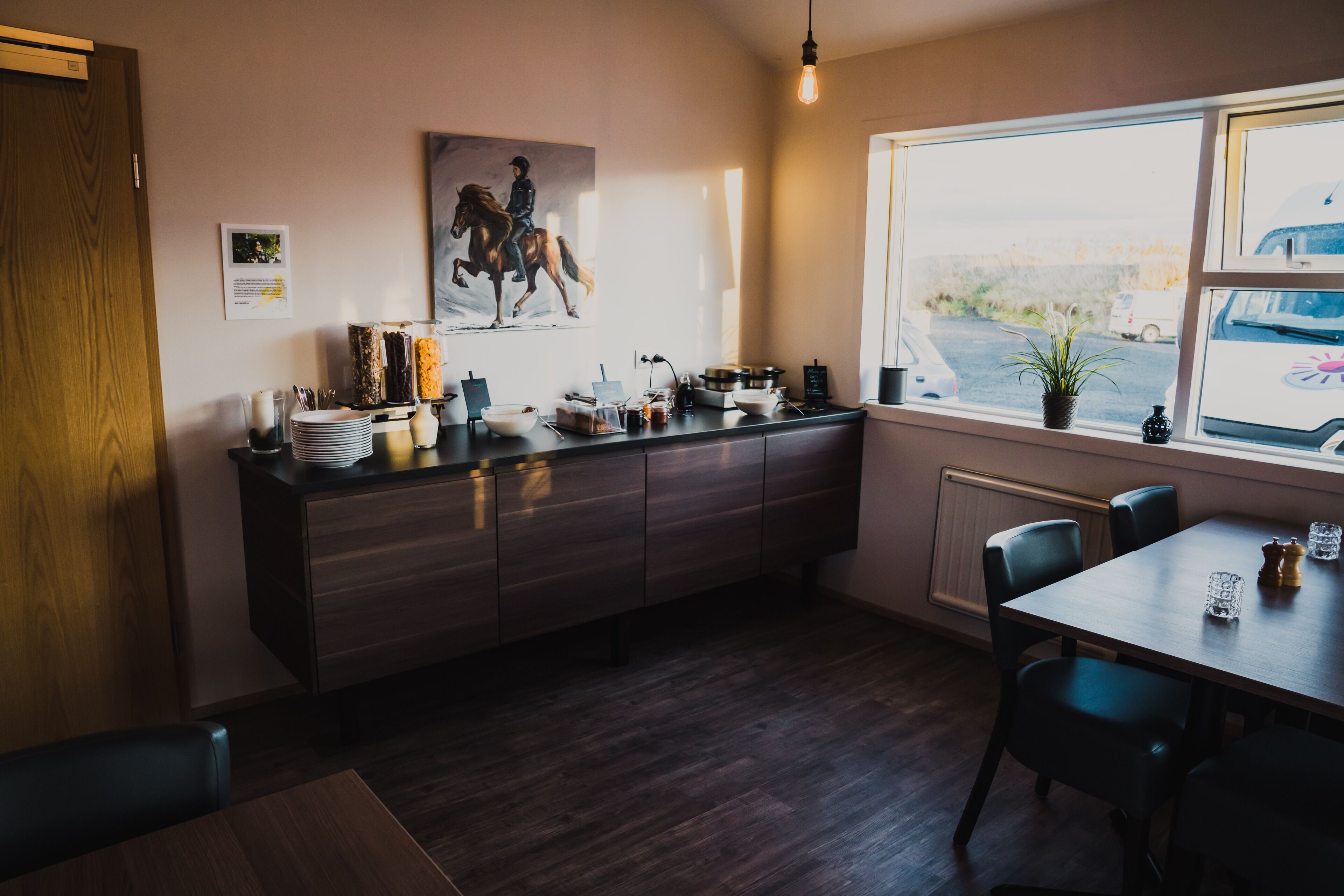 daily buffet breakfast (eur 20 per person)