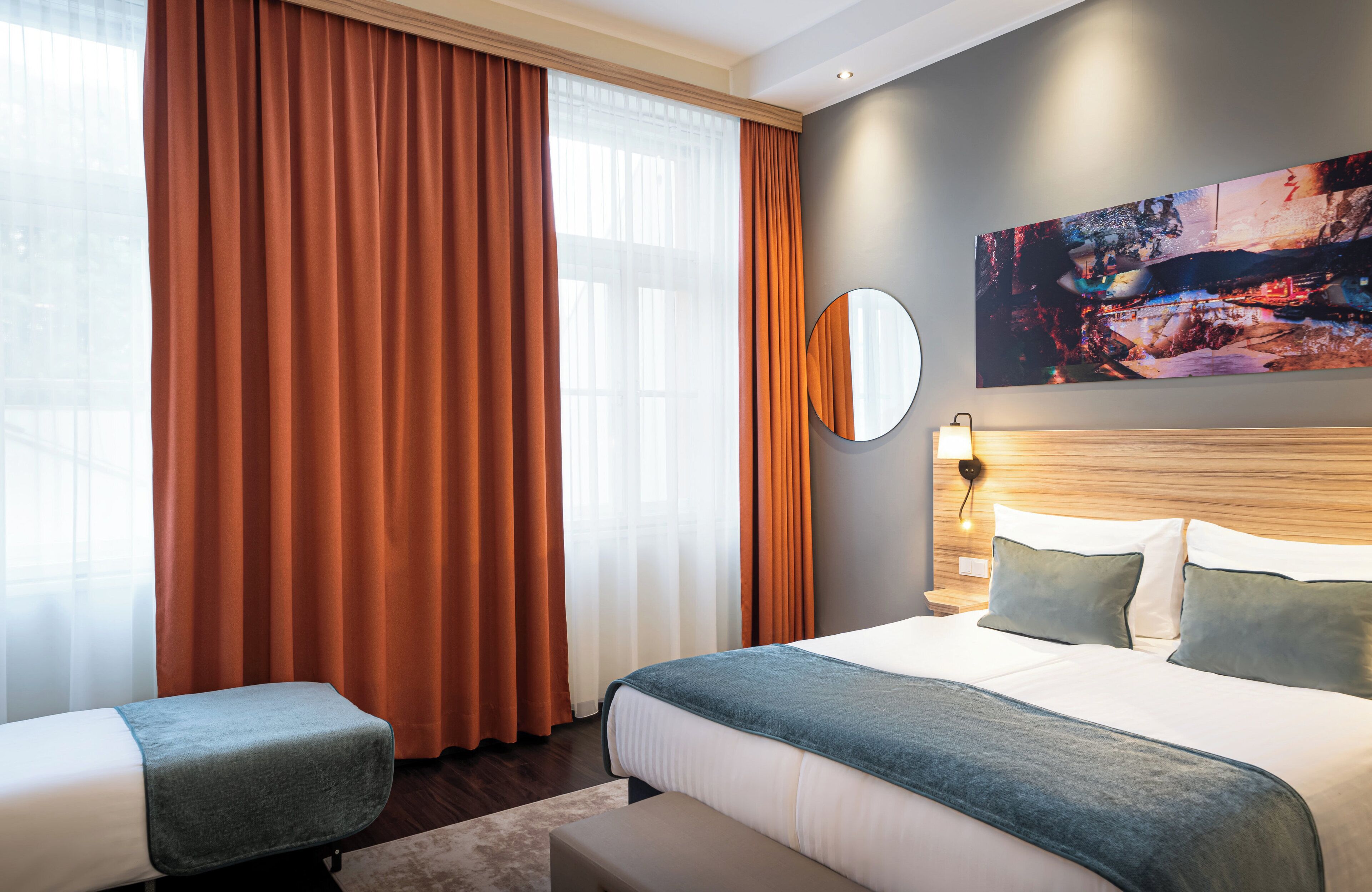 superior room | in-room safe, desk, soundproofing, iron/ironing board