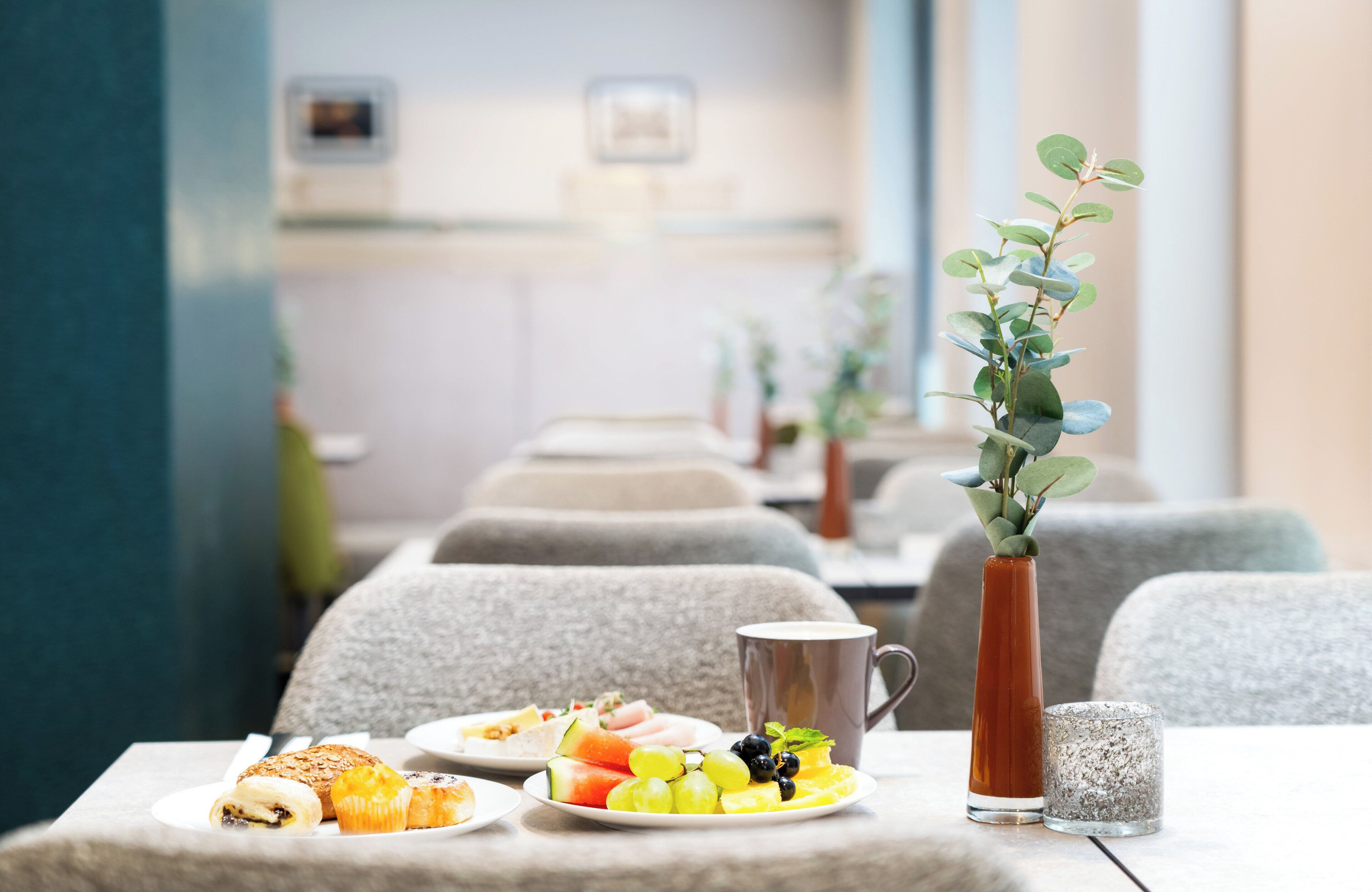 daily buffet breakfast (eur 16 per person)