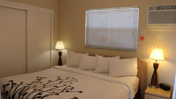 Room, 1 King Bed with Sofa bed, Kitchen (Waterview / 1st Floor) | Down duvets, in-room safe, iron/ironing board, free WiFi