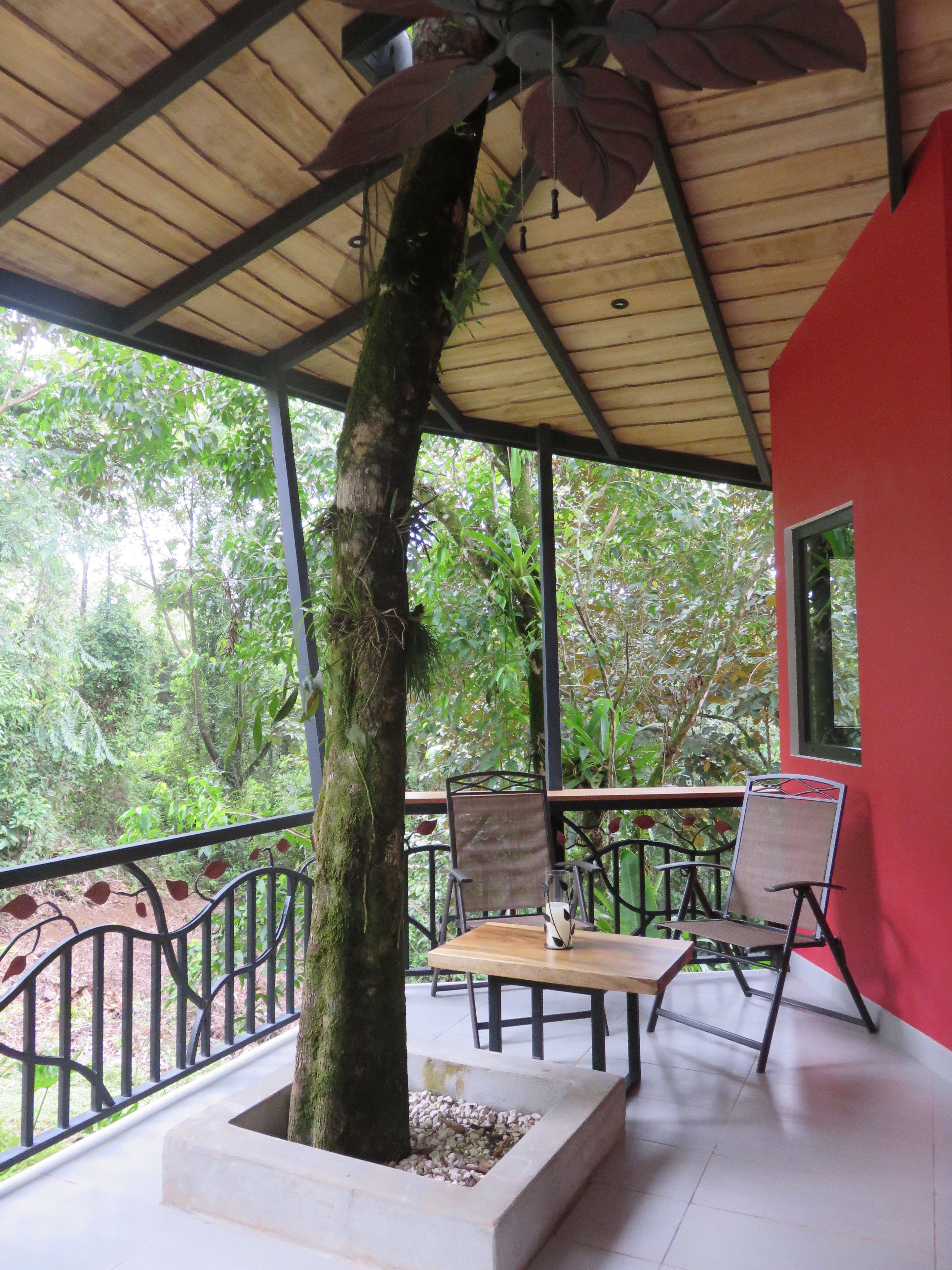 romantic room, kitchenette, garden view | terrace/patio