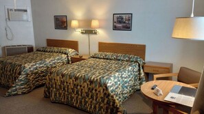 Standard Room, 2 Double Beds | Free WiFi, bed sheets - The Golden Inn (New Paris)