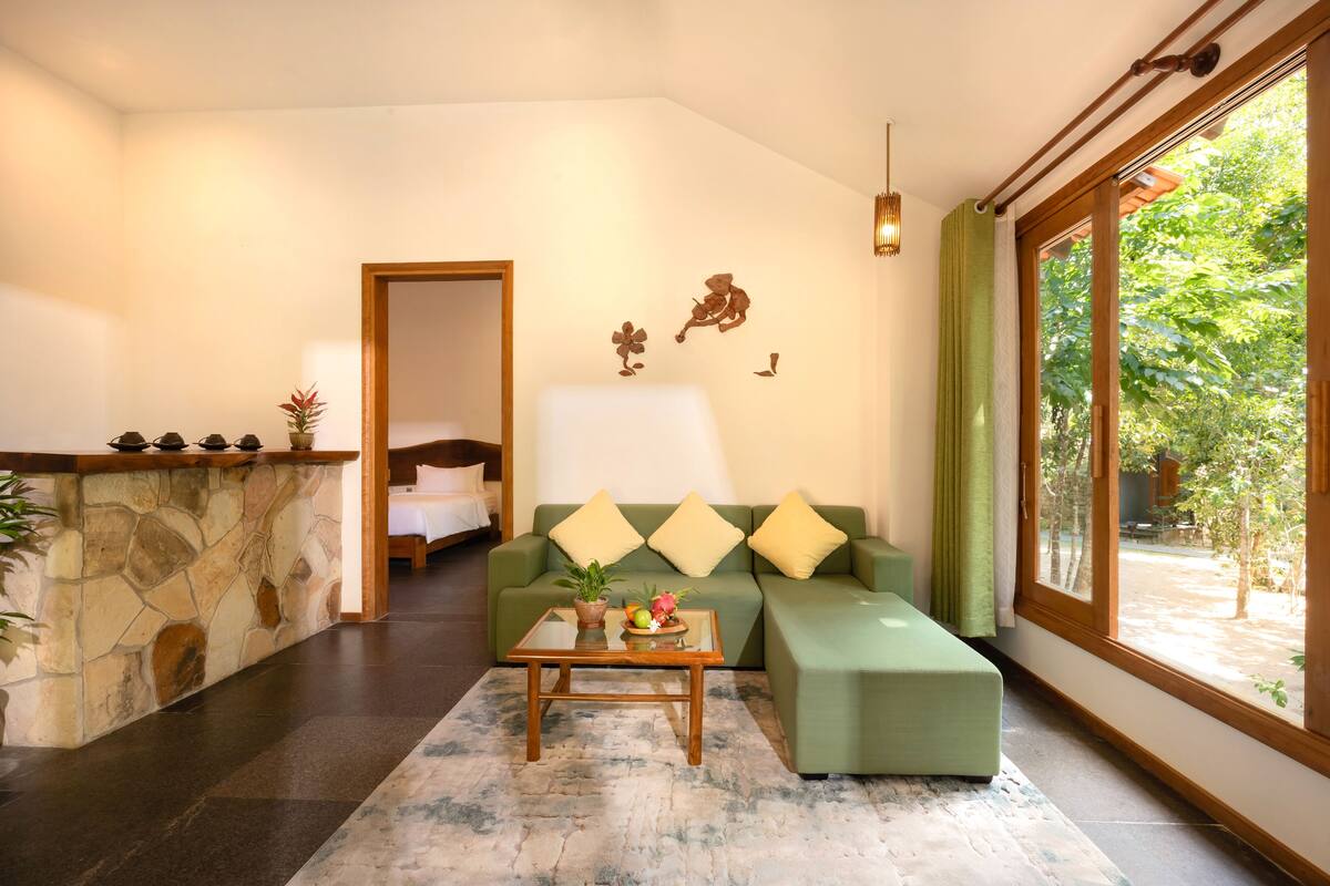 Villa familiar | 1 habitación, sábanas de algodón egipcio y ropa de cama de alta calidad