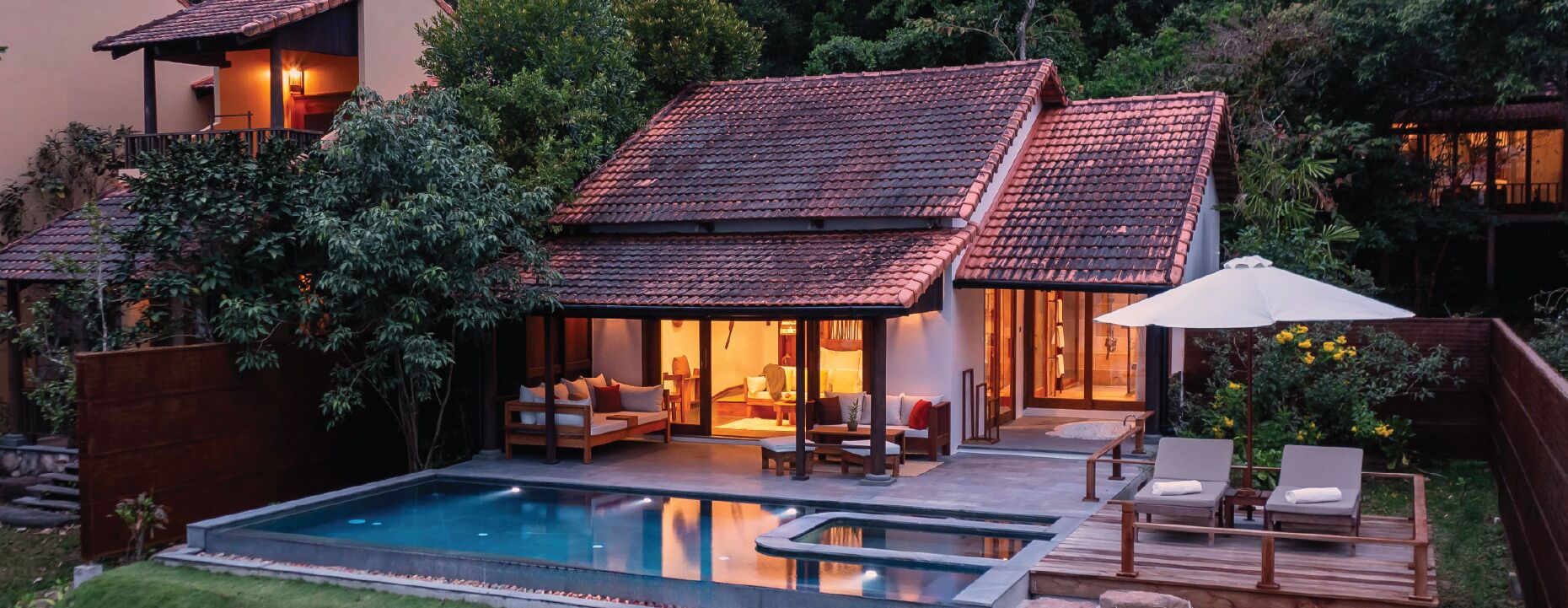 beachfront pool villa | 1 bedroom, egyptian cotton sheets, premium bedding, pillow-top beds