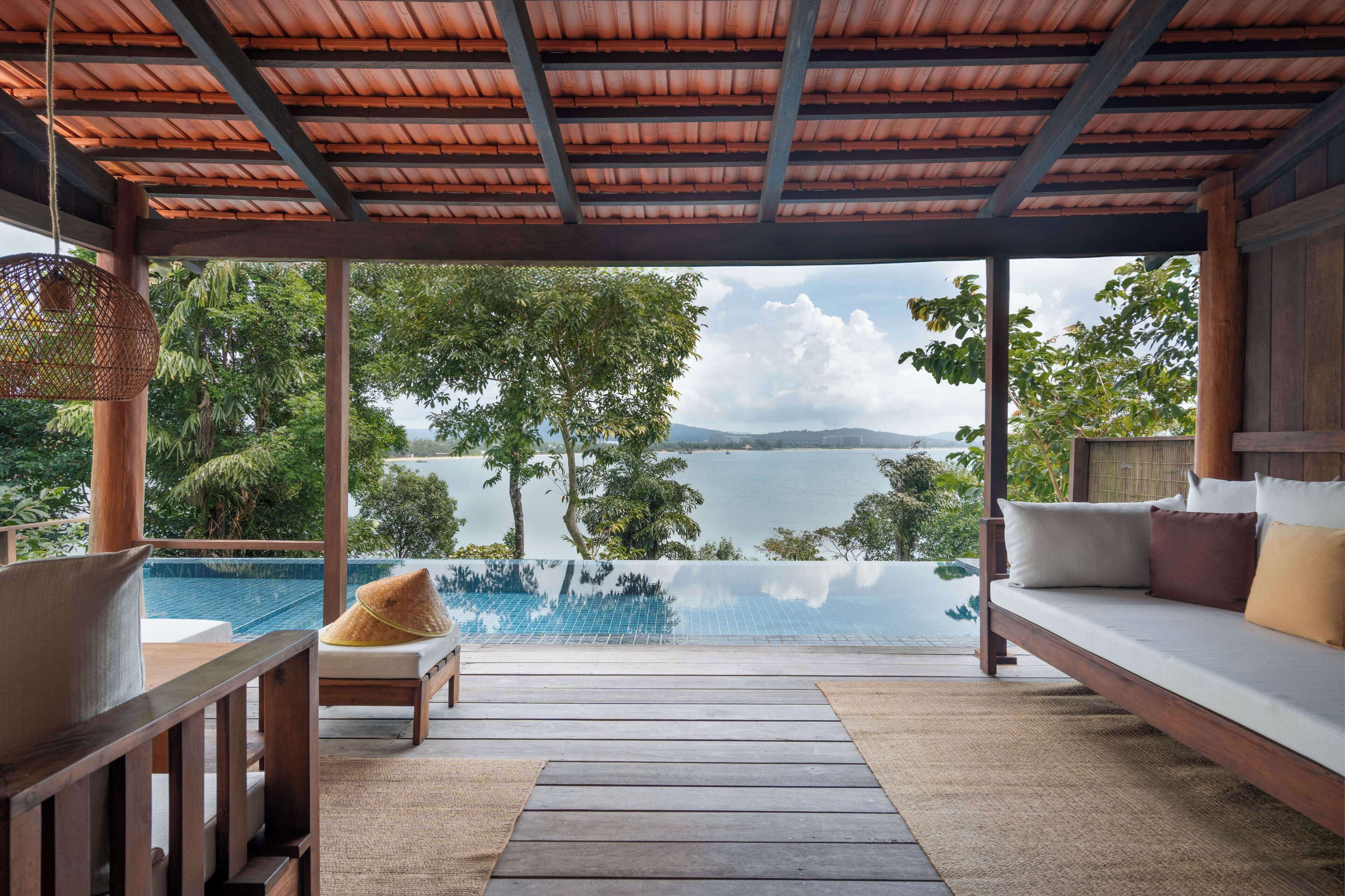 Villa, eigener Pool, Meerseite (Pavilion)