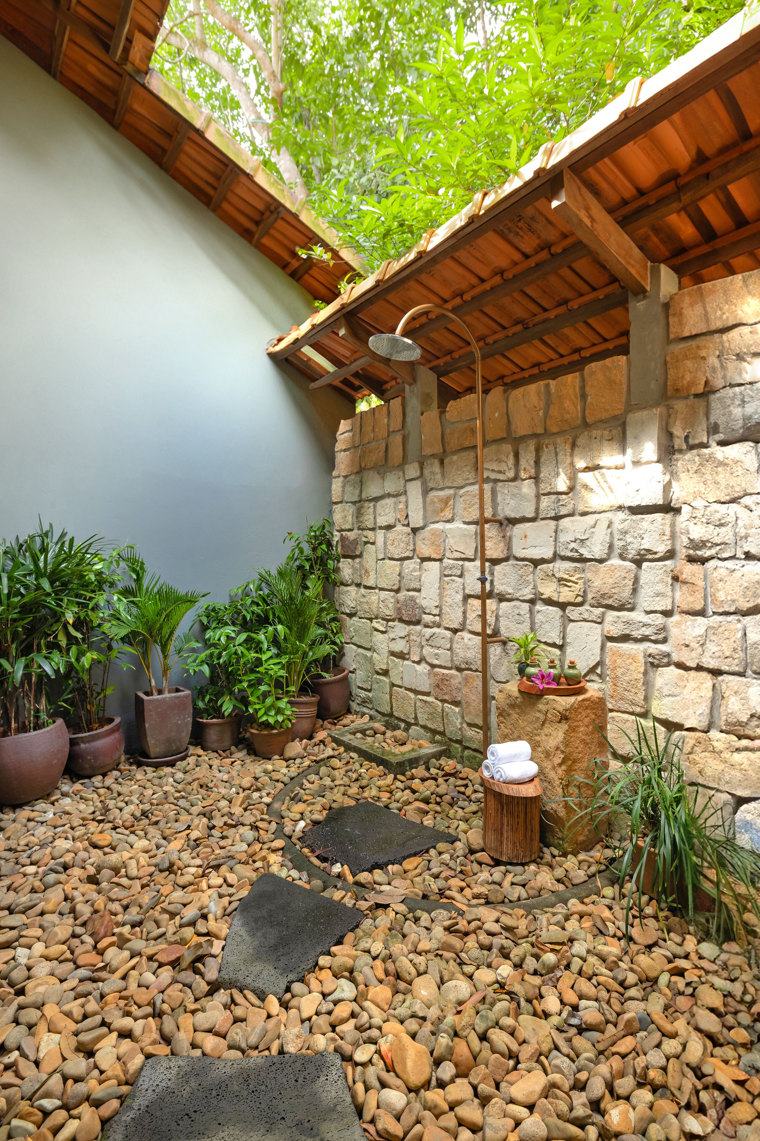 ocean pool villa - afternoon tea & airport transfer | bathroom | separate bathtub and shower, hydromassage showerhead, free toiletries