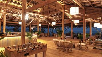 Lunch, dinner served; local and international cuisine, beach views