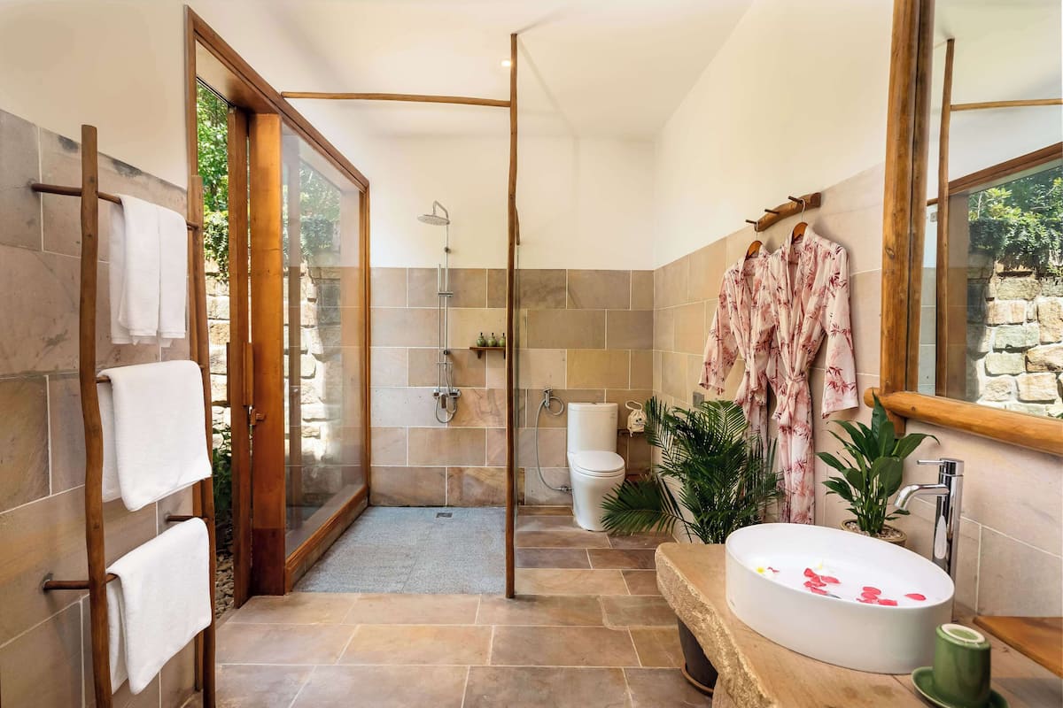 beachfront pool villa | 1 bedroom, egyptian cotton sheets, premium bedding, pillow-top beds