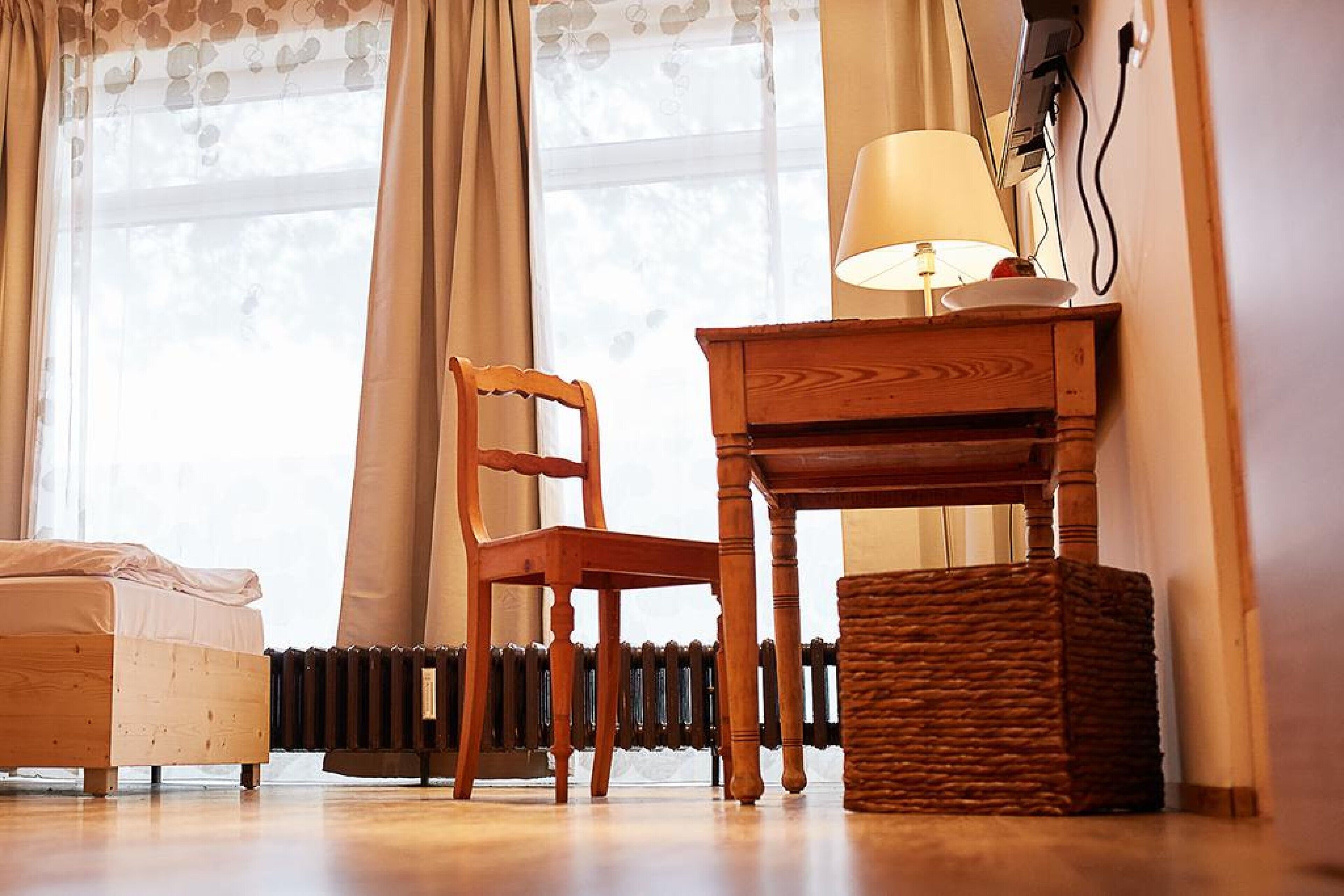 comfort double or twin room, private bathroom | living area | flat-screen tv