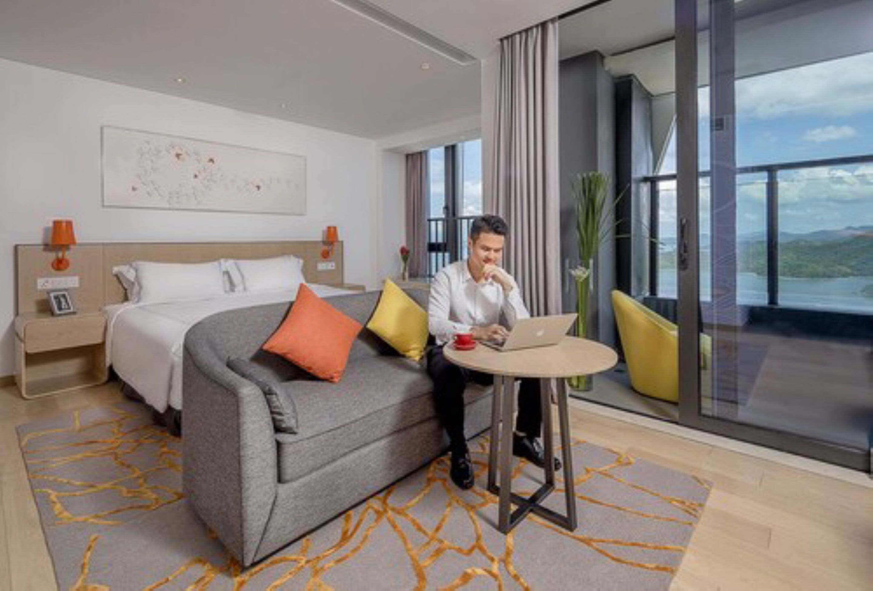 Studio Premier Seaview (Epidemic preventative & sterilized hotel)