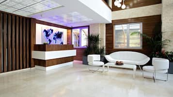 Sala de estar en el lobby