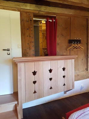 Chambre Double, salle de bains privée, vue montagne (Balcon Baldaquin)
