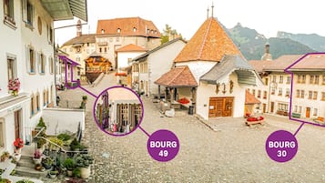 Vue depuis l’hébergement