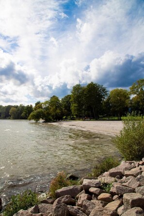 On the beach, snorkeling, beach volleyball, motor boating - Seeresidenz Klink (Klink)