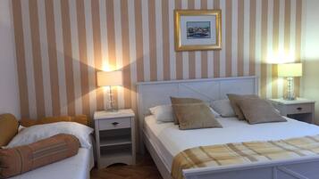 Studio, terras (2+1) | 1 slaapkamer, een kluis op de kamer, gratis wifi, beddengoed