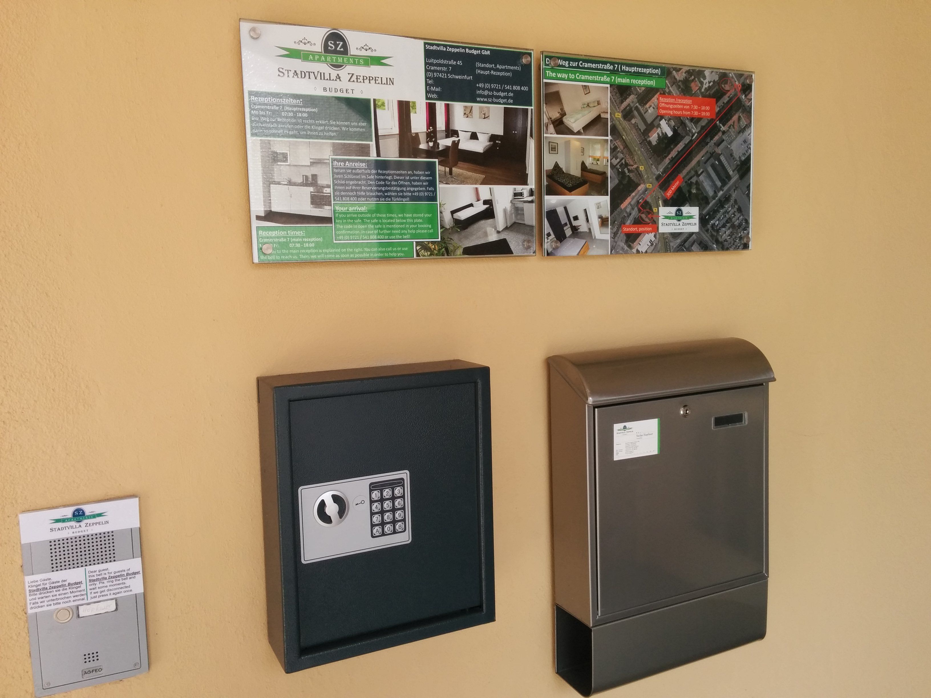 check-in/check-out kiosk