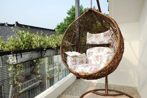 Chambre double, balcon | Balcon