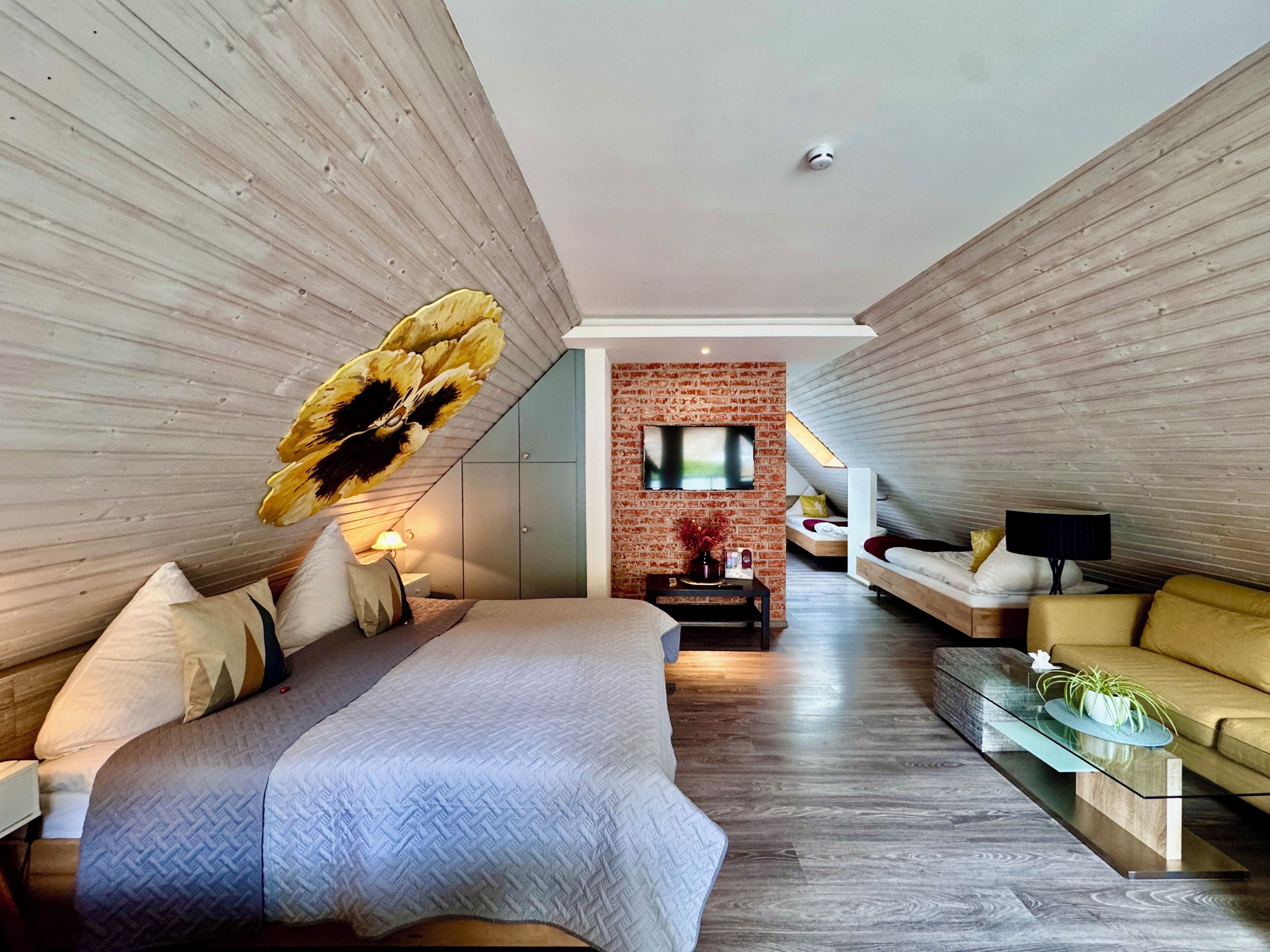 Familienzimmer, Mehrere Betten, Balkon