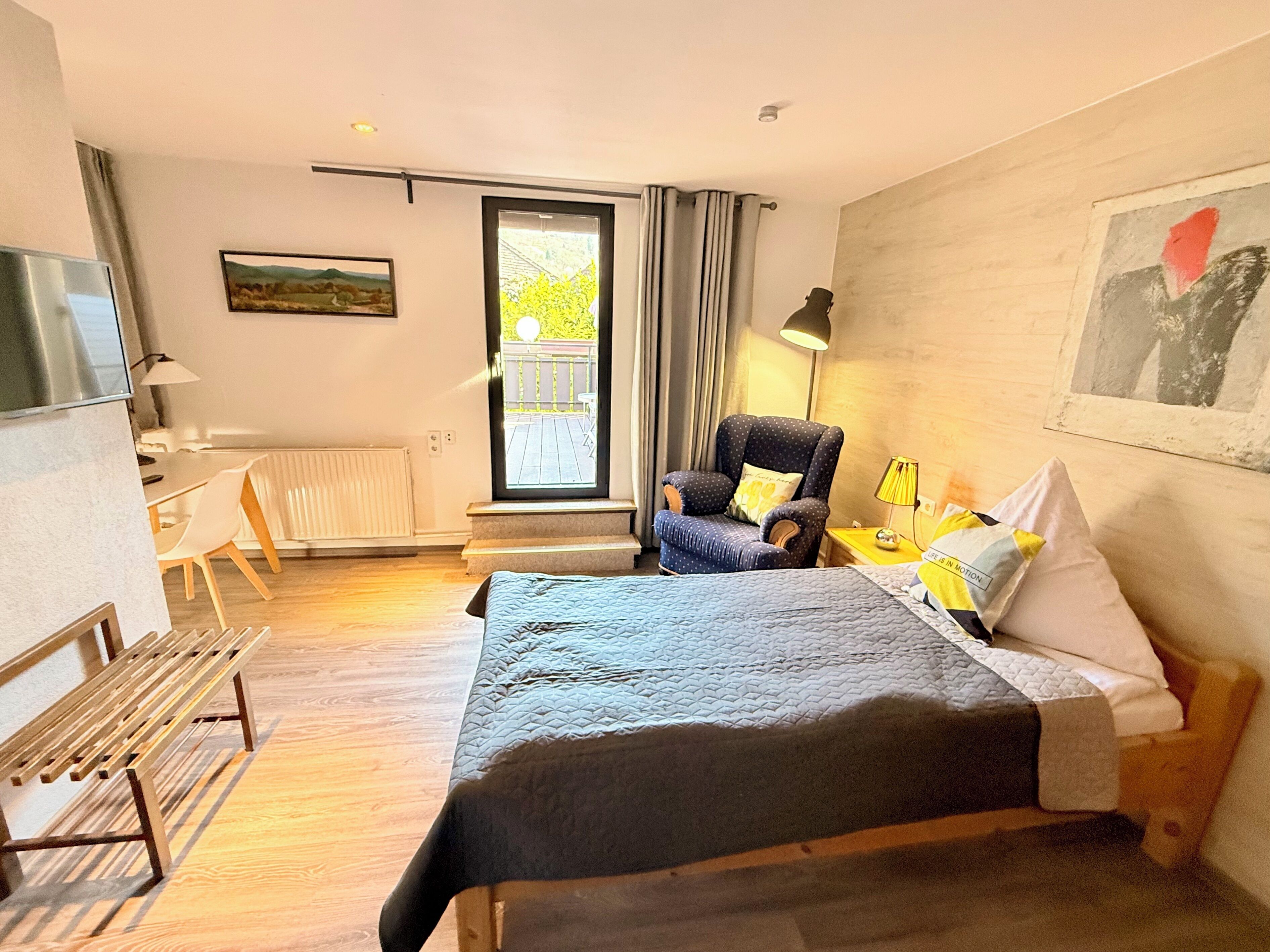 Einzelzimmer, Balkon