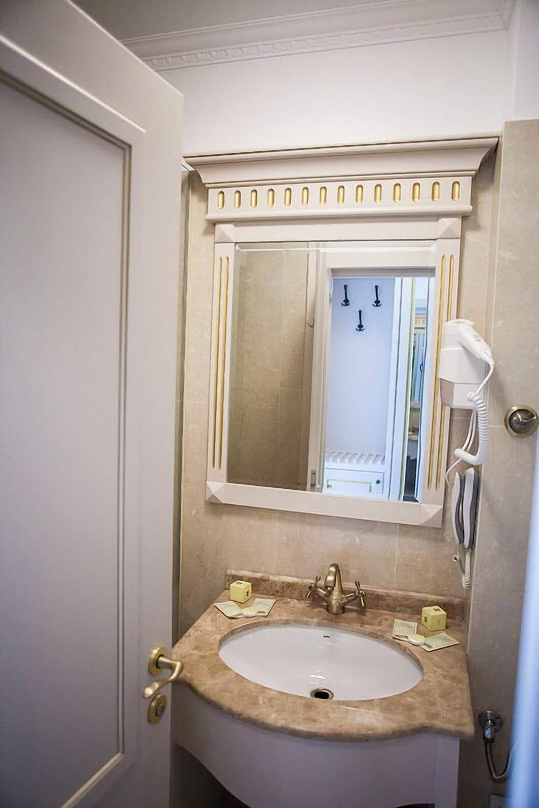 shower, free toiletries, hair dryer, bathrobes